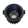 Black honeycomb texture embedded LED downlight ceiling light anti-glare energy-saving lighting fixture Application Scenario